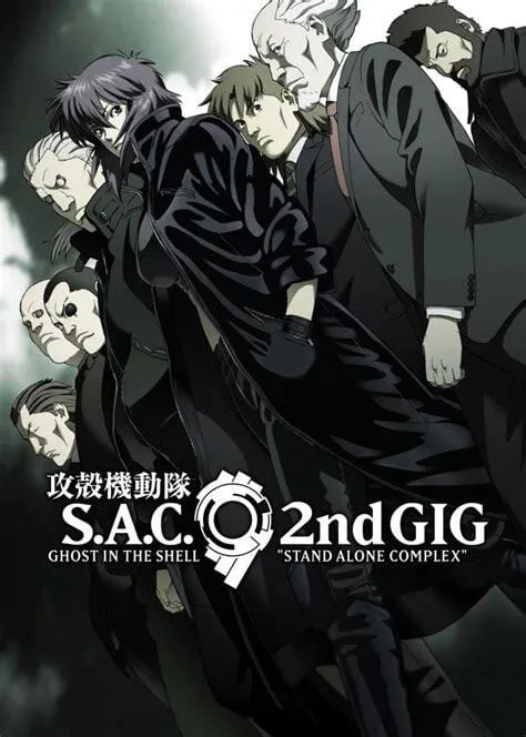 Official art for season two, "2nd GIG", featuring the Major in a dynamic pose.