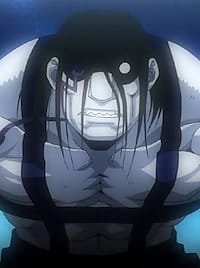 Sloth in the 2003 version of Fullmetal Alchemist, with a different appearance from Brotherhood.